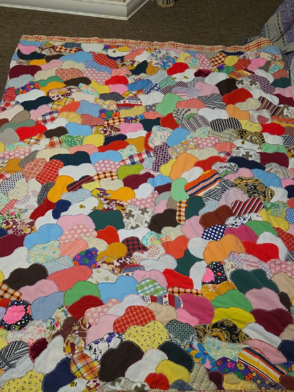 Vintage Multicolor Patchwork Quilt - Cozy Home Bedding